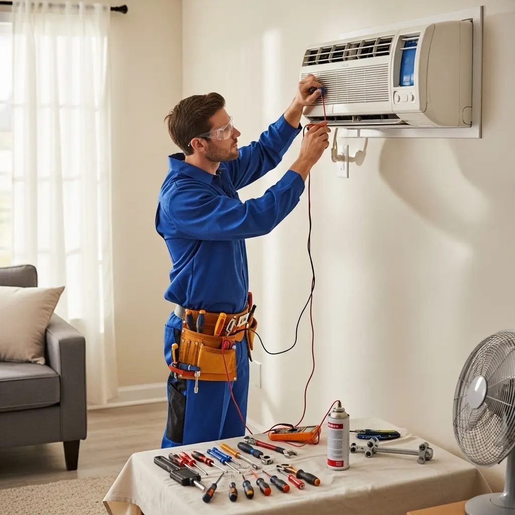 Demirci Profilo Profilo klima gaz dolumu ve bakım – Enerji verimliliği artırıldı. - Teknik servis örneği